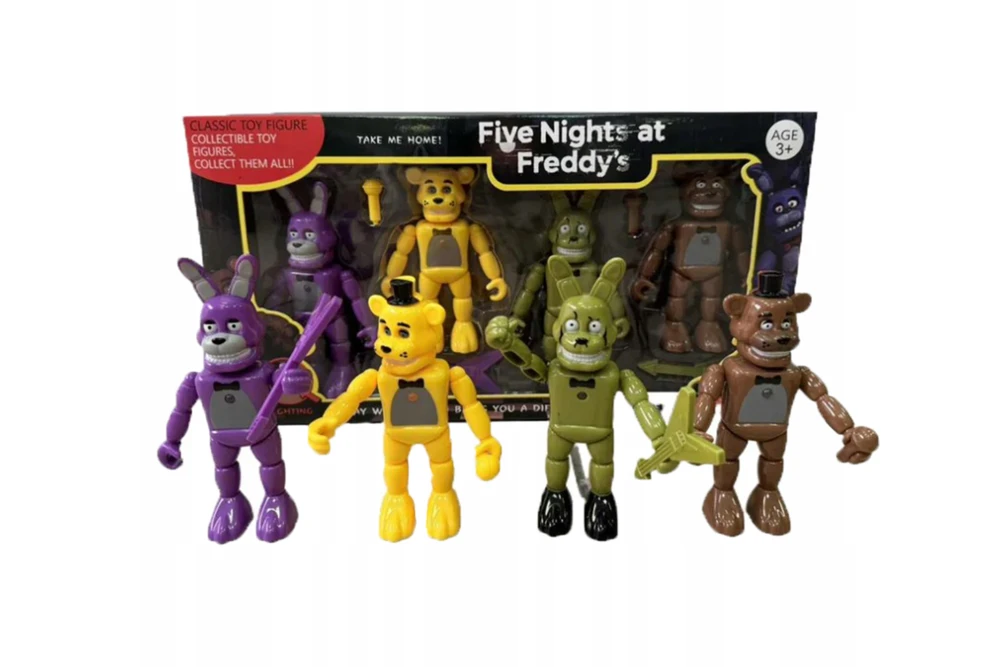 Magy Five Nights Freddys figūrėlių rinkinys 4 vnt.