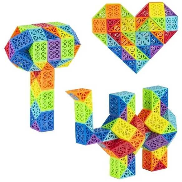 Magy Gyvatėlė kubiko rubikas galvosūkis fidget žaislas