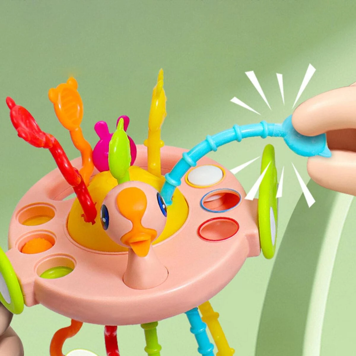 Magy Ištraukiamas montessori žaislas kramtukas pop it