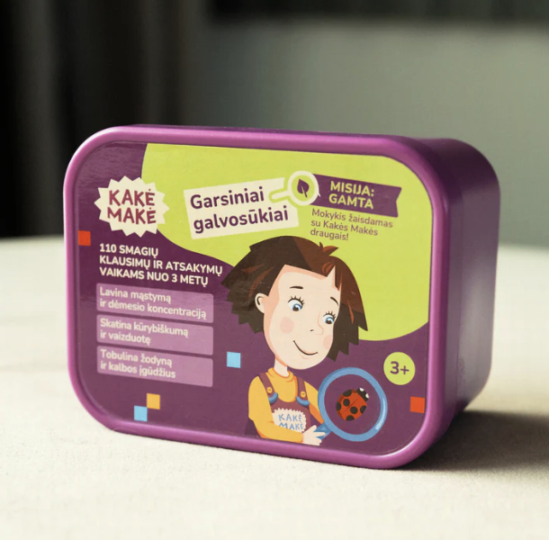 Magy Kake_Make Edukacinis žaislas Kakė Makė Garsiniai galvosūkiai