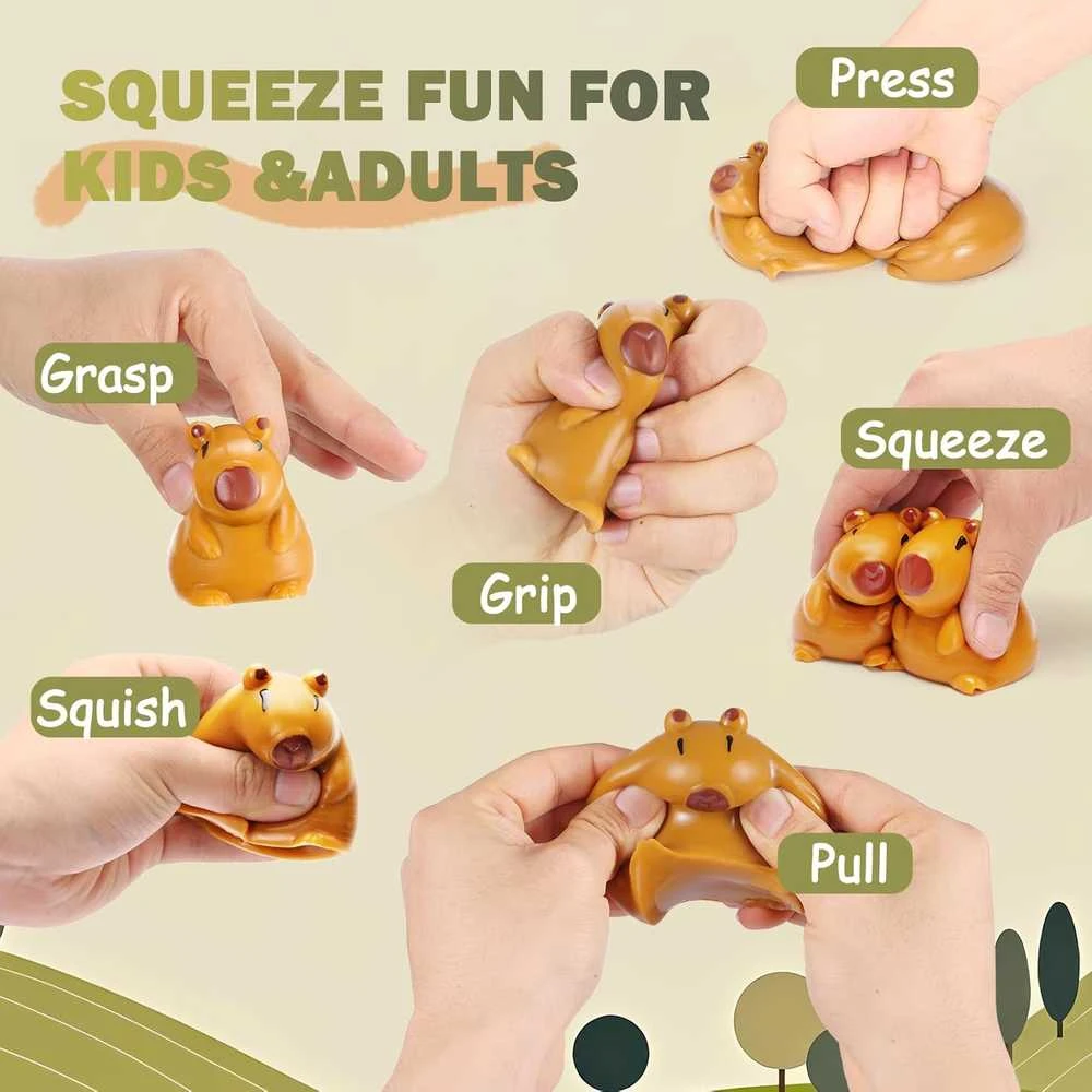 Magy KAPIBARA Antistresinis squishy lipnus žaislas