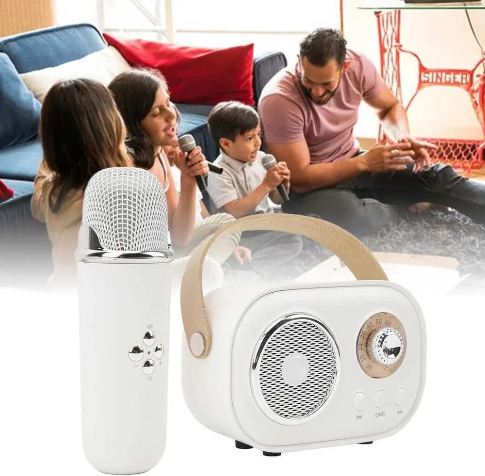 Magy Karaokės rinkinys Premium Radio Edition mikrofonas + bevielė kolonėlė