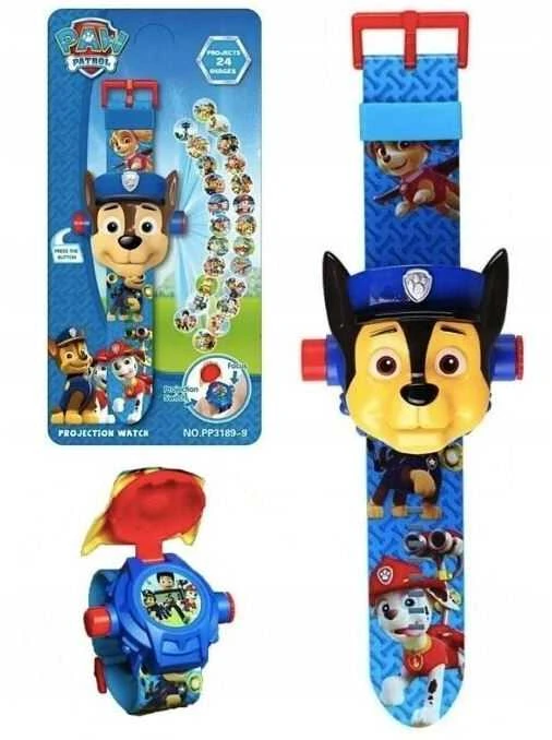 Magy Laikrodis su projektoriumi Paw patrol