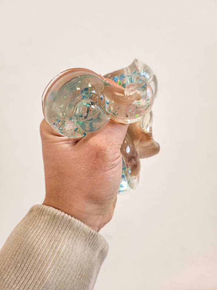 Magy Letenėlė antistresinis žaislas squishy didelė permatoma