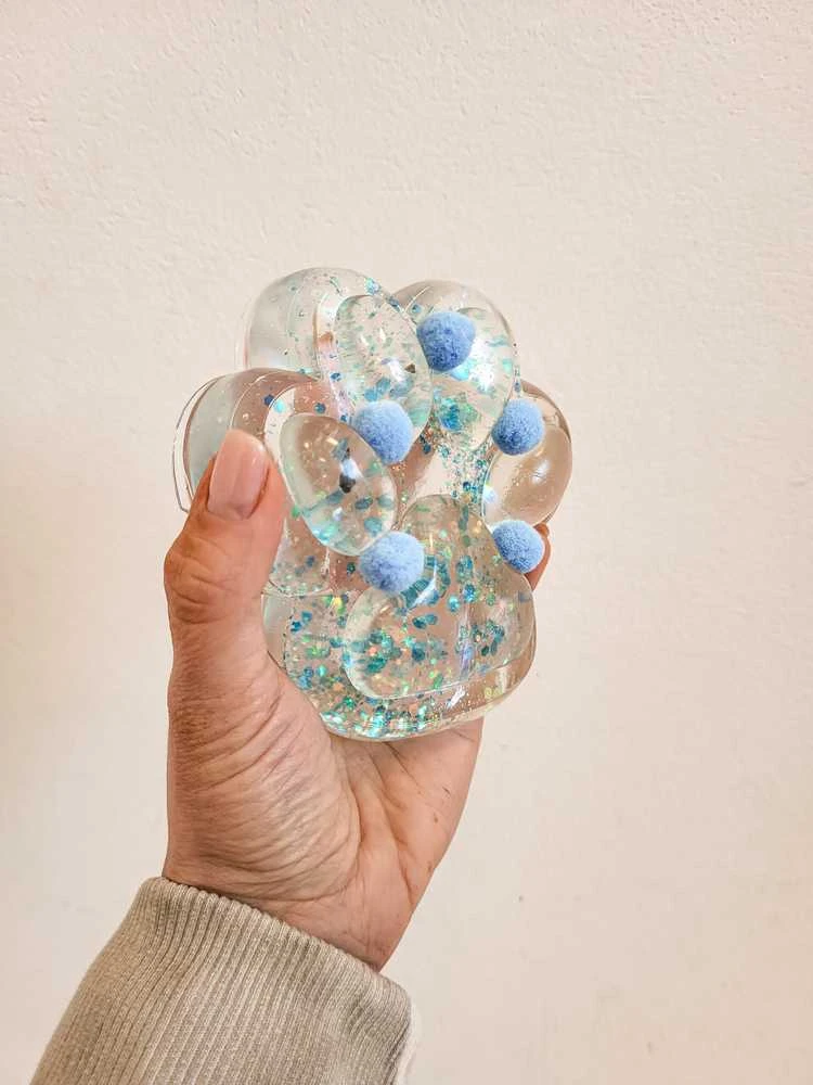 Magy Letenėlė antistresinis žaislas squishy didelė permatoma