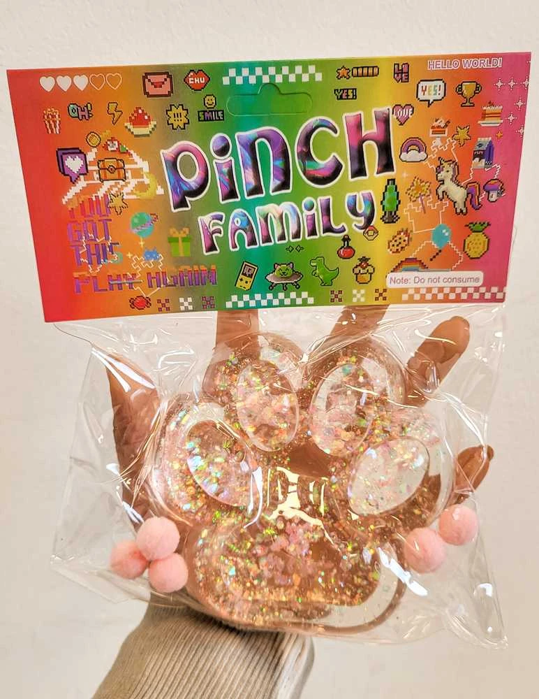 Magy Letenėlė antistresinis žaislas squishy didelė permatoma