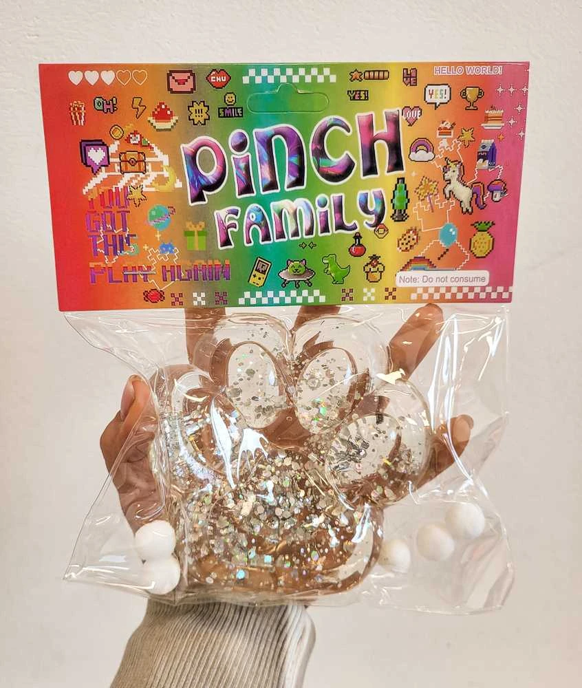Magy Letenėlė antistresinis žaislas squishy didelė permatoma