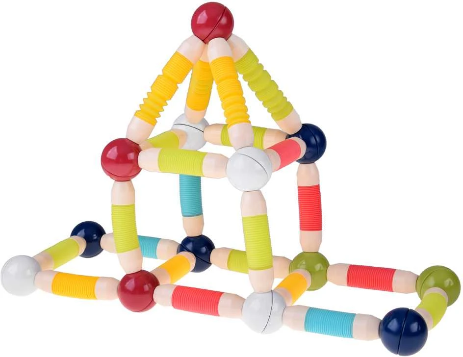 Magy Magnetinis konstruktorius su tampomomis tubomis 26 dalys