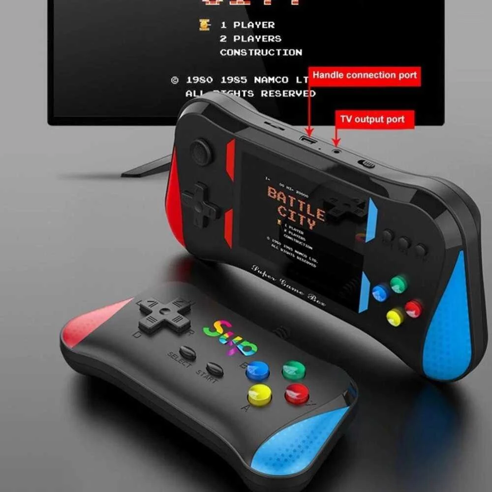 Magy Nešiojama retro žaidimų konsolė SUP 500 in 1
