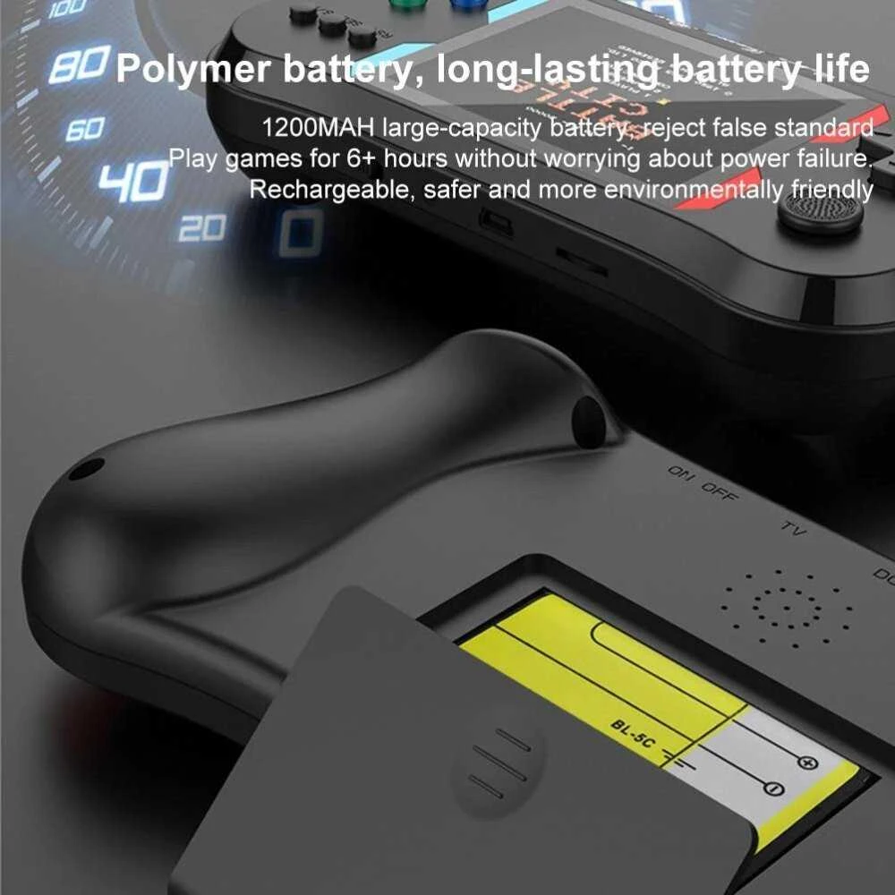 Magy Nešiojama retro žaidimų konsolė SUP 500 in 1