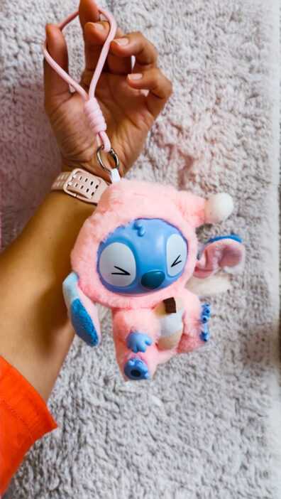 Rozne Ciekawe Magy Pliušinis Stitch pakabukas siurprizas