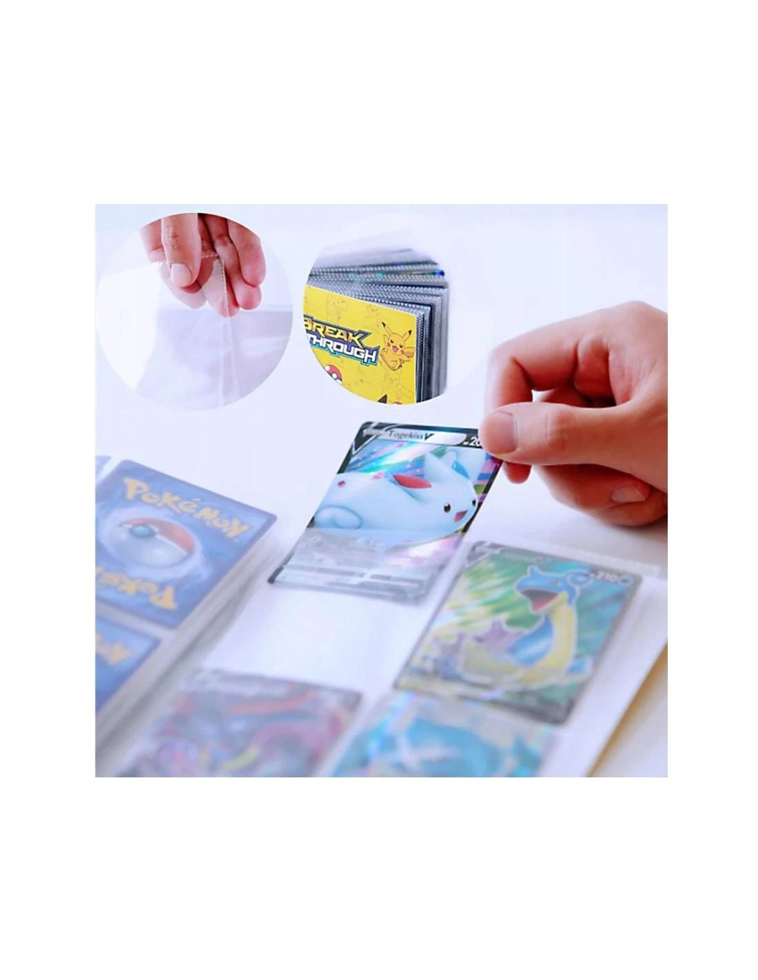 Magy Pokemon albumas kortoms talpa 432 kortos