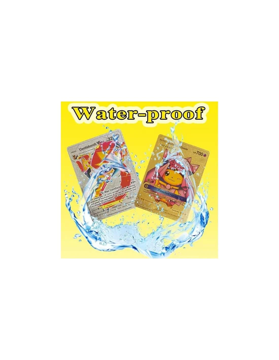 Magy Pokemon kortos 10 vnt. auksinė kolekcija Gx Rare V serijos Vmax Rares