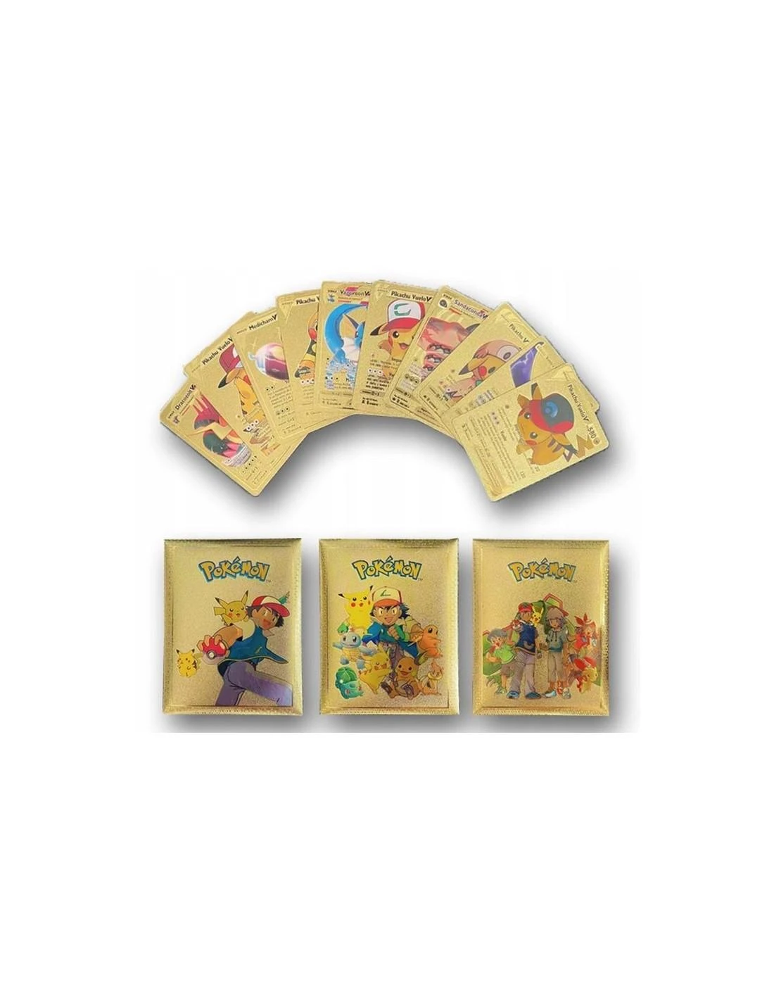 Magy Pokemon kortos 30 vnt. juoda kolekcija Charizard Vmax, 3 rinkiniai