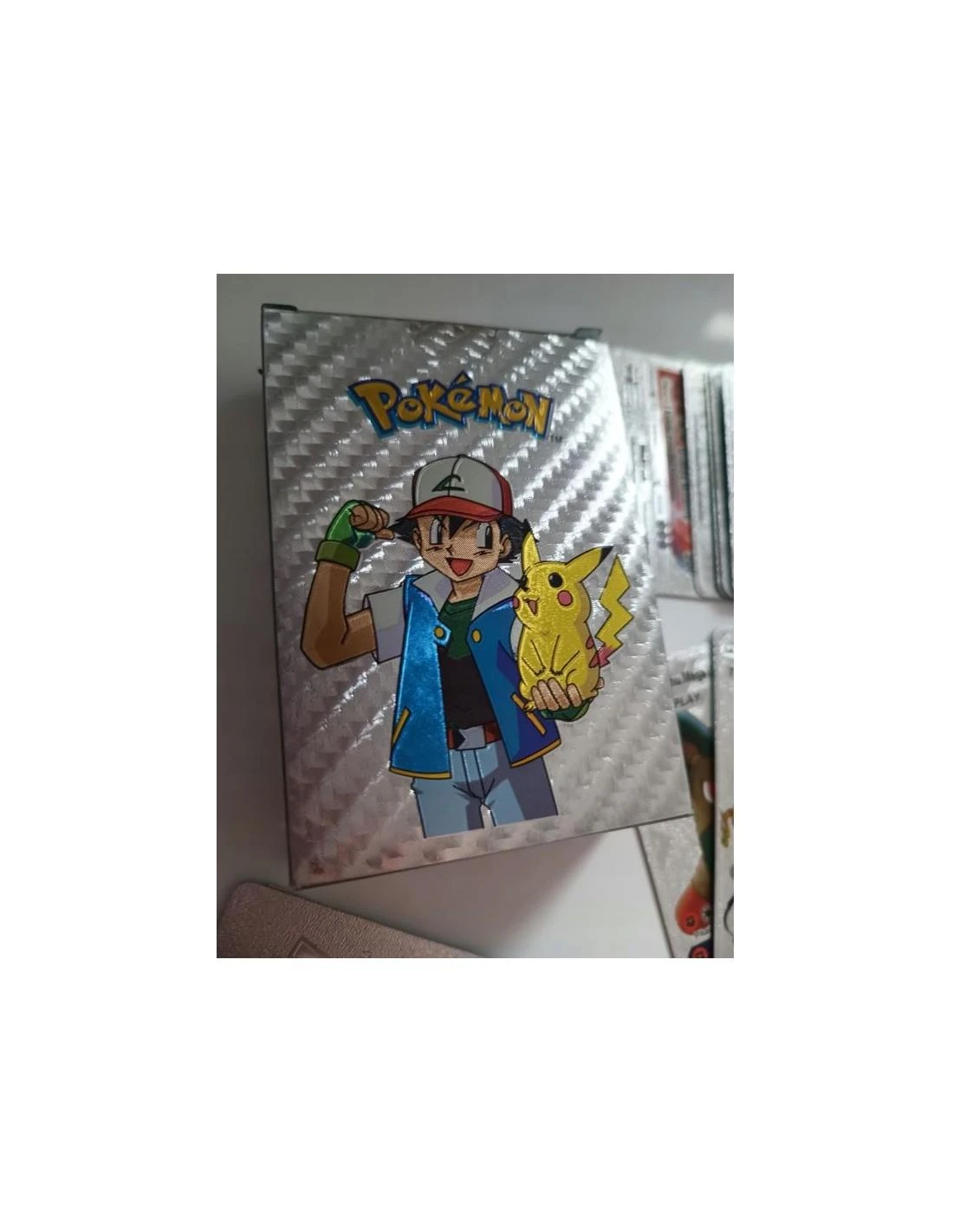 Magy Pokemon kortos 55 vnt. sidabrinė kolekcija Charizard Vmax