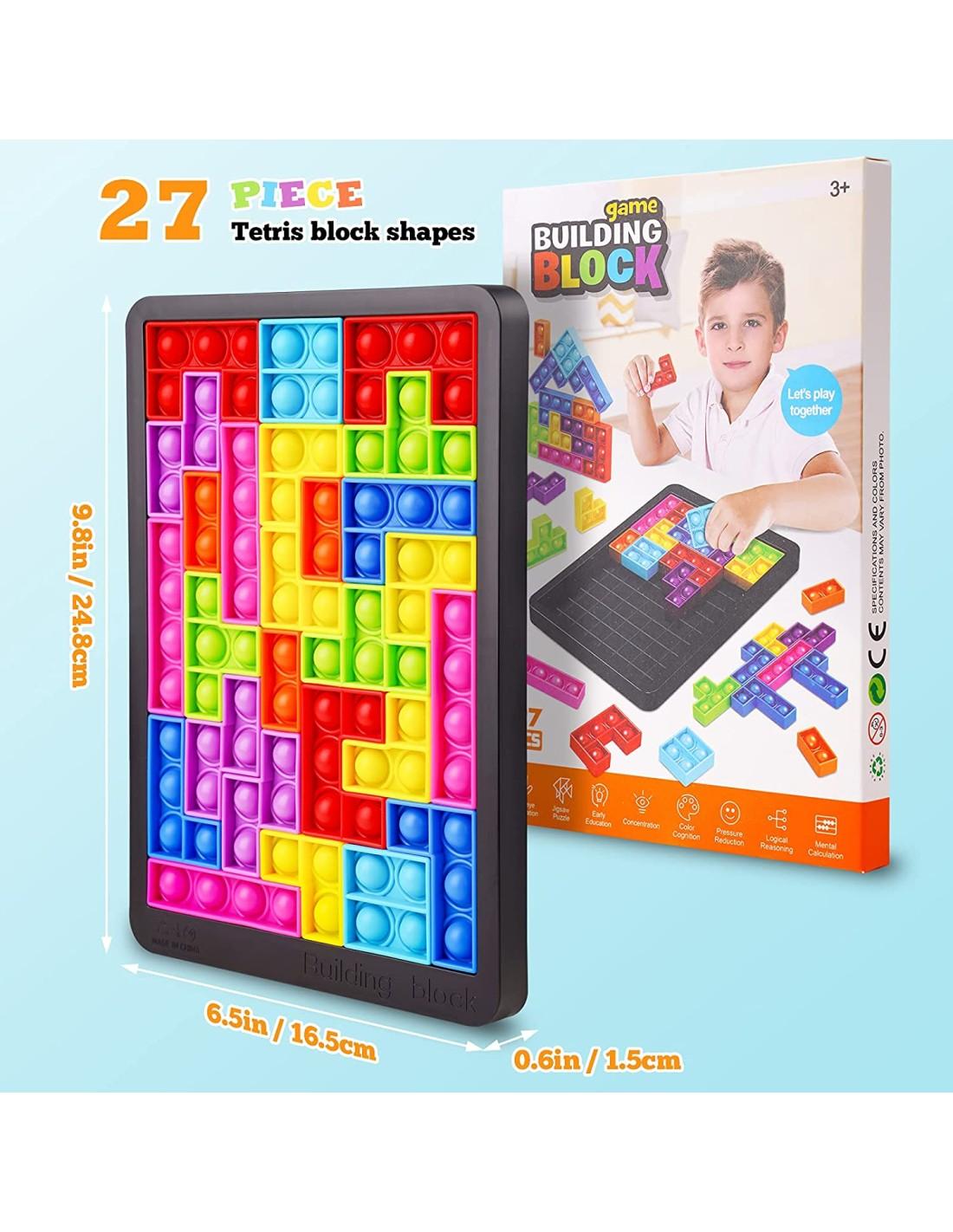 Magy Pop it dėlionė TETRIS, fidget antistresinis žaidimas