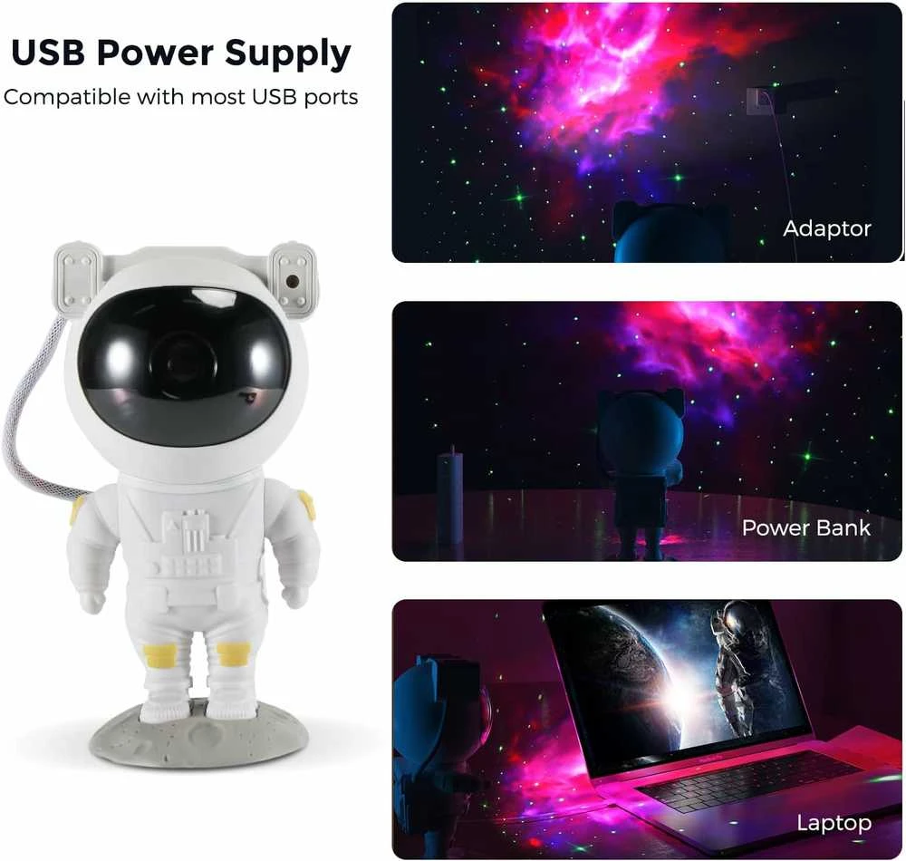 Magy Projektorius astronautas robotas