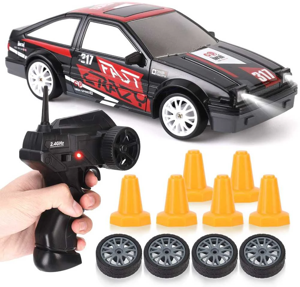 Jokomisiada Nuotoliniu būdu valdomas drifto automobilis AUTO drift nuotolinio valdymo pultas RC cones RC697 CY