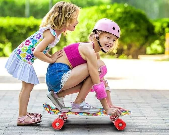 Magy Riedlentė penny board šviečiantys ratukai