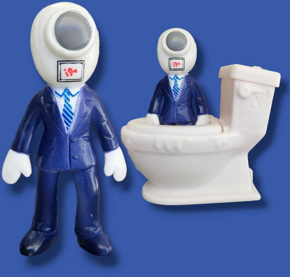 Magy Skibidi toilet figūrėlė