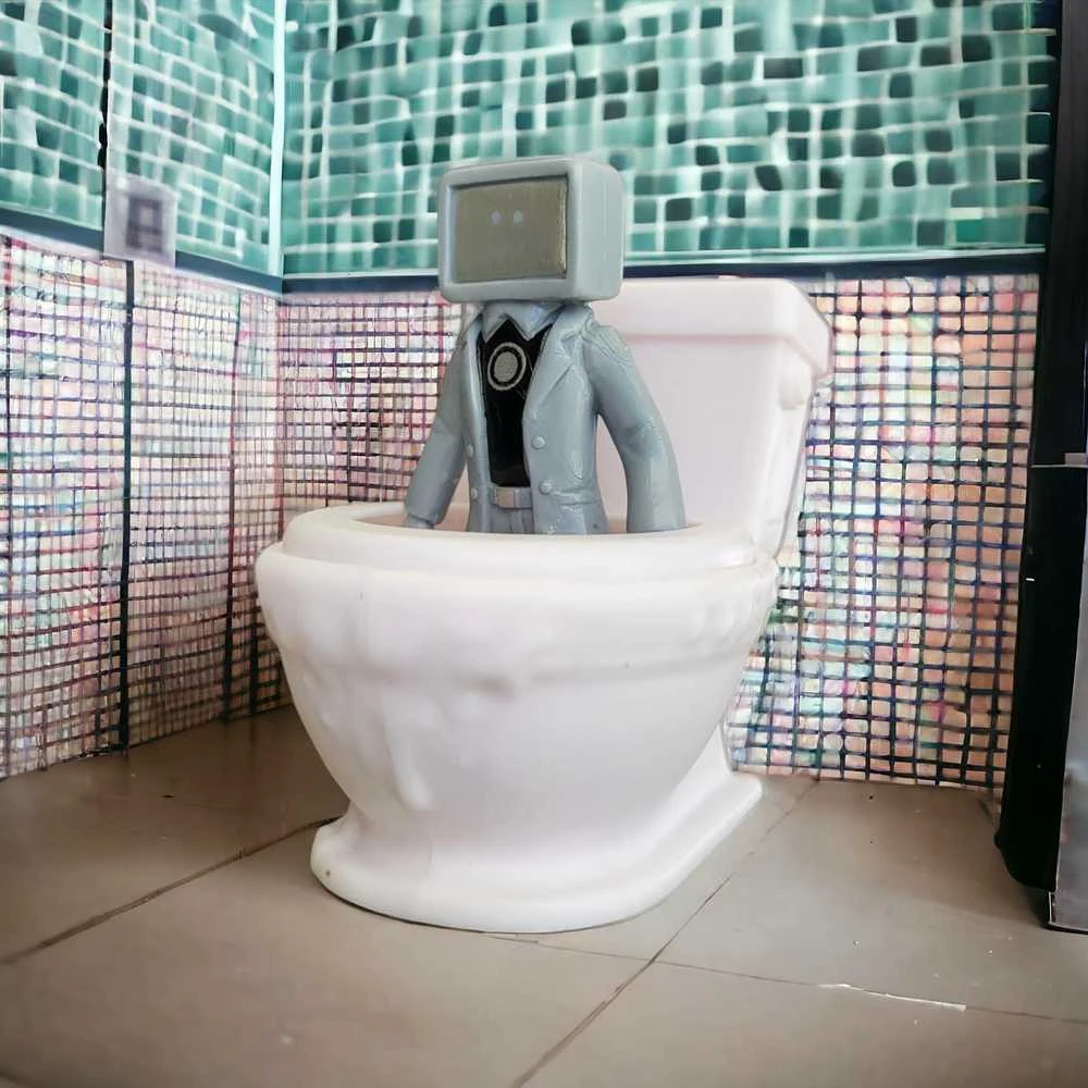 Magy Skibidi toilet figūrėlė