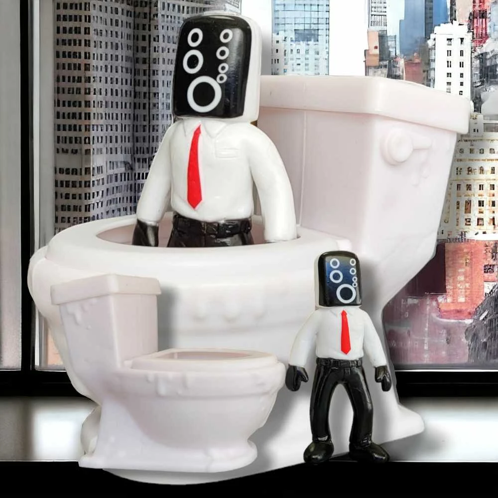 Magy Skibidi toilet figūrėlė
