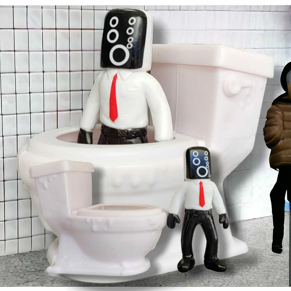 Magy Skibidi toilet figūrėlė
