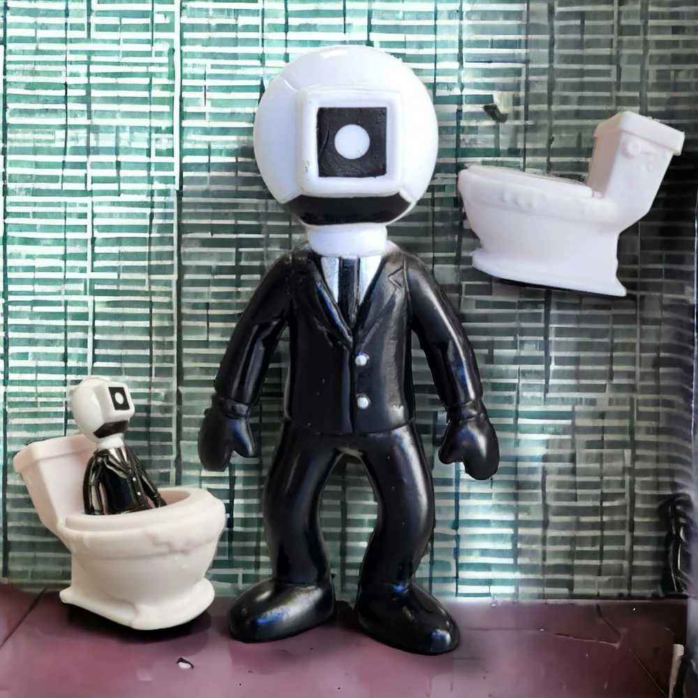 Magy Skibidi toilet figūrėlė