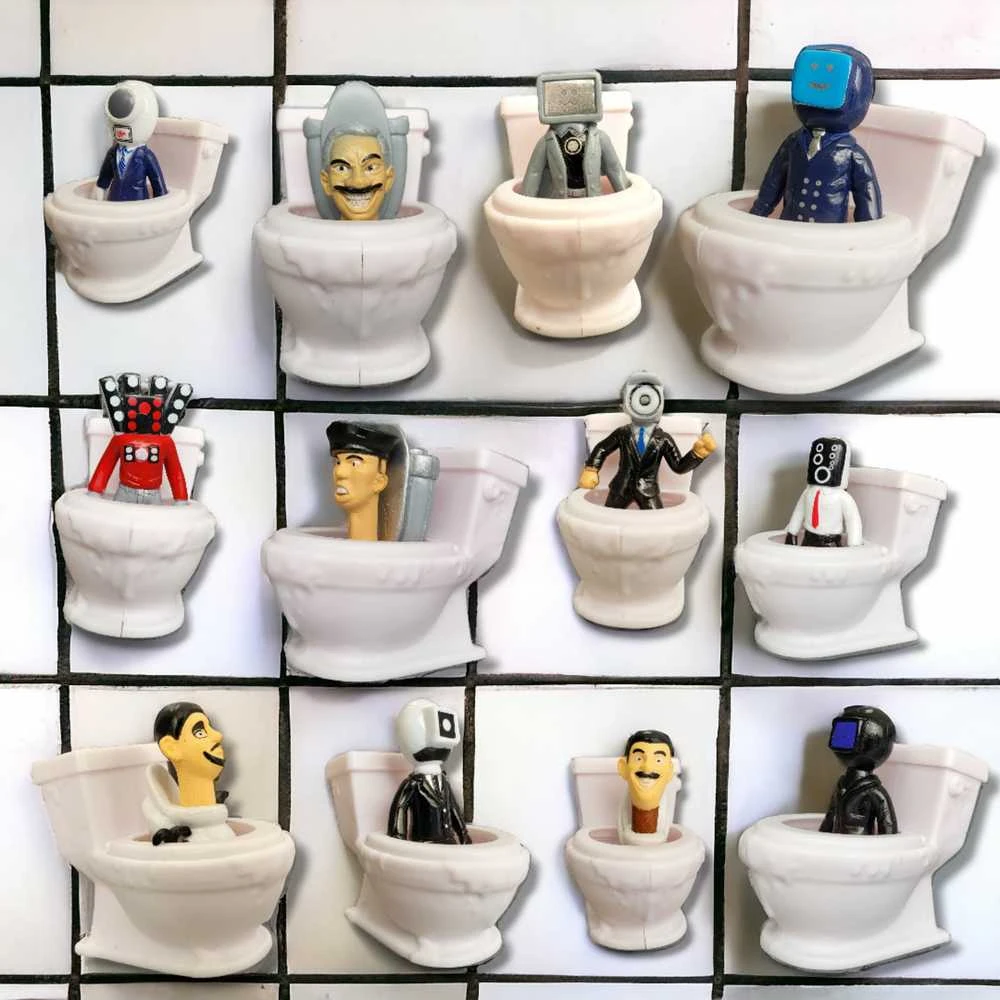 Magy Skibidi toilet figūrėlė