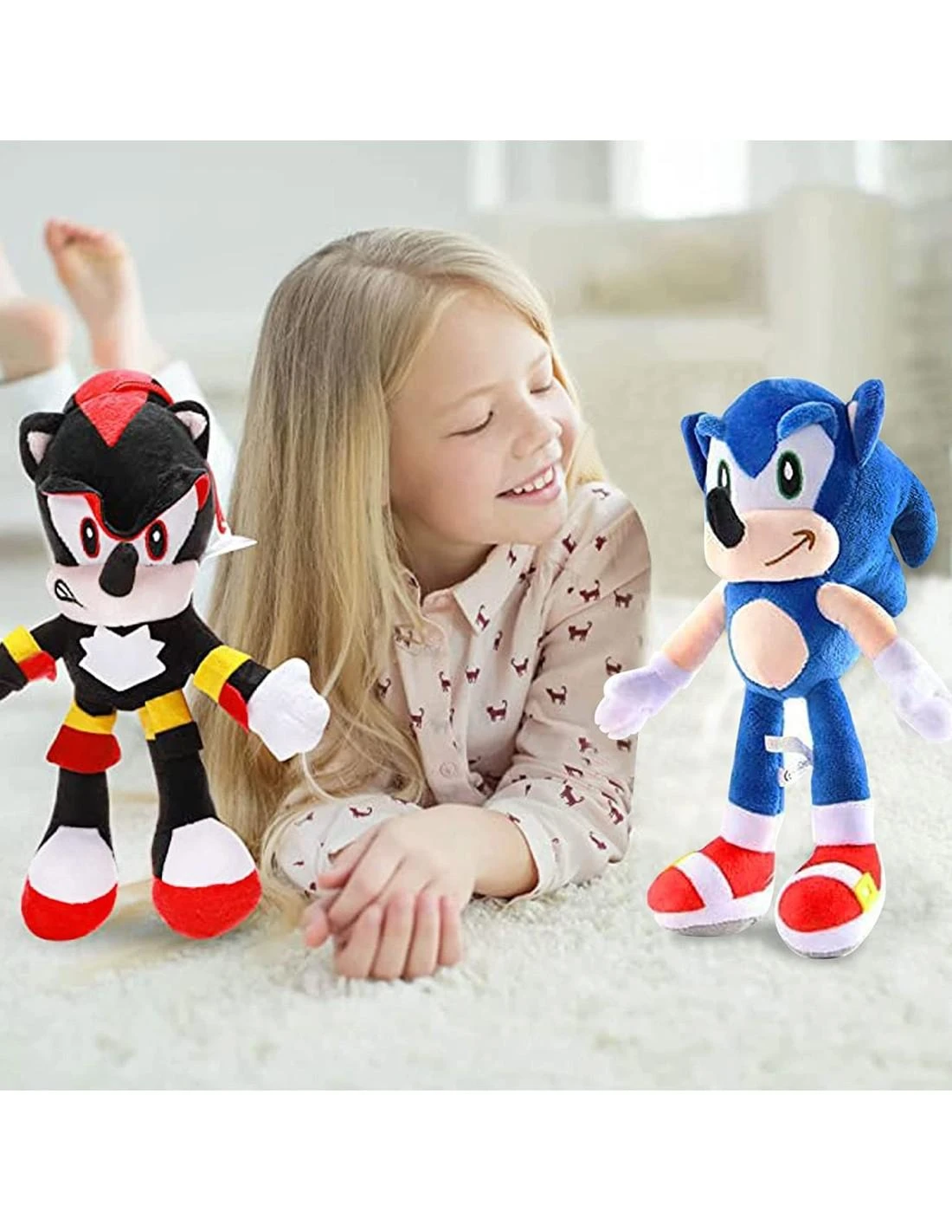 Magy Sonik sonic pliušinis žaislas 28 cm. aukštis