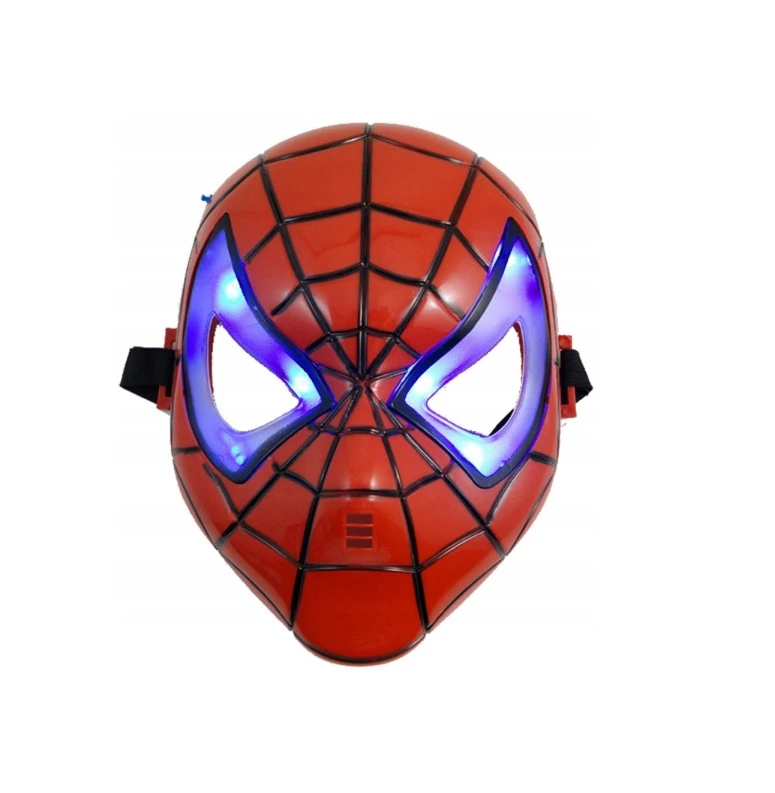 Magy Spiderman kaukė LED šviečianti
