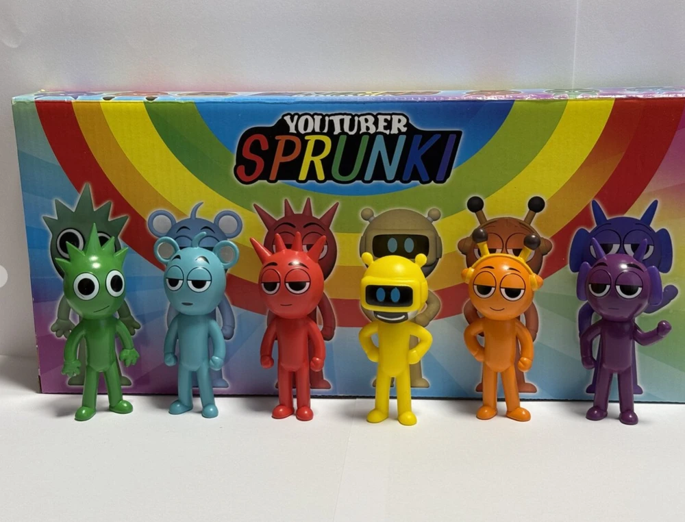 Magy Sprunki figūros rinkinys 6 vnt