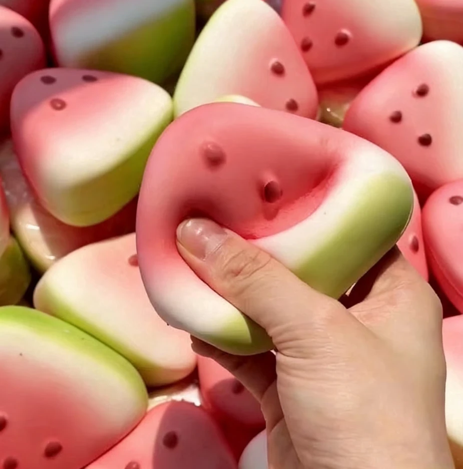 Magy Squishy arbūzas watermelon antistresinis žaislas