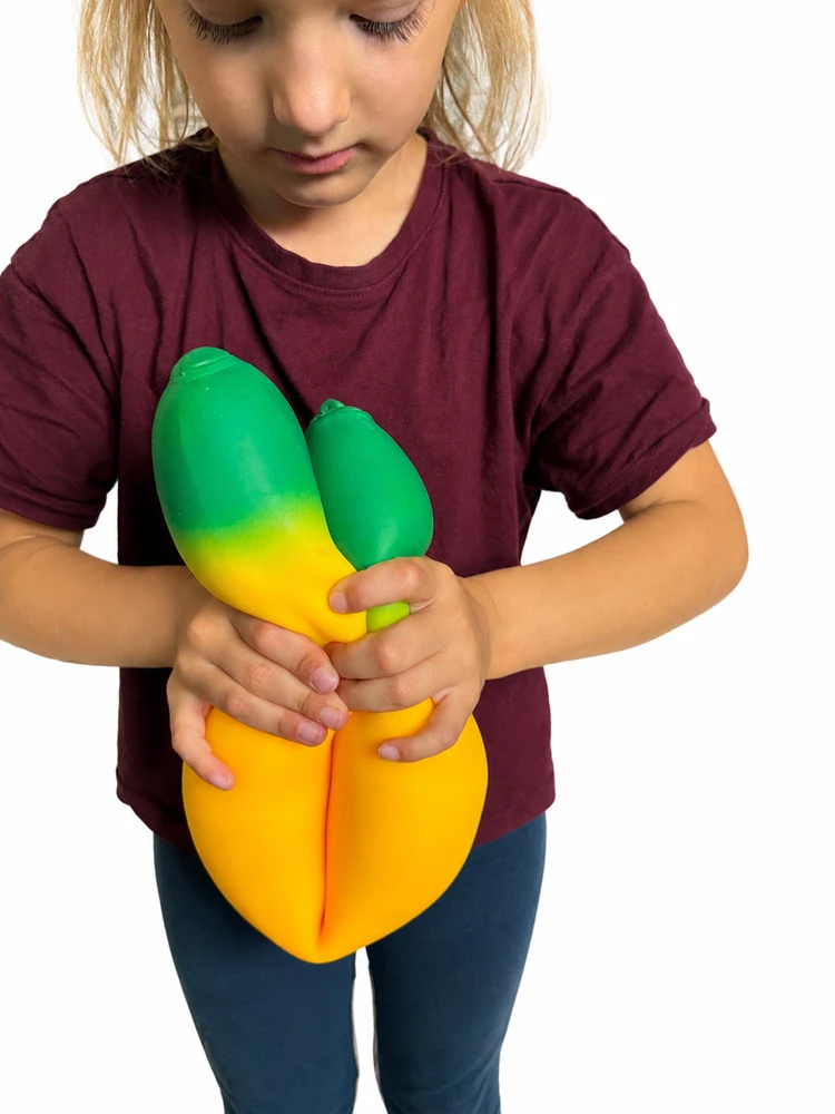 Magy Squishy bananas 40 cm XL dydis