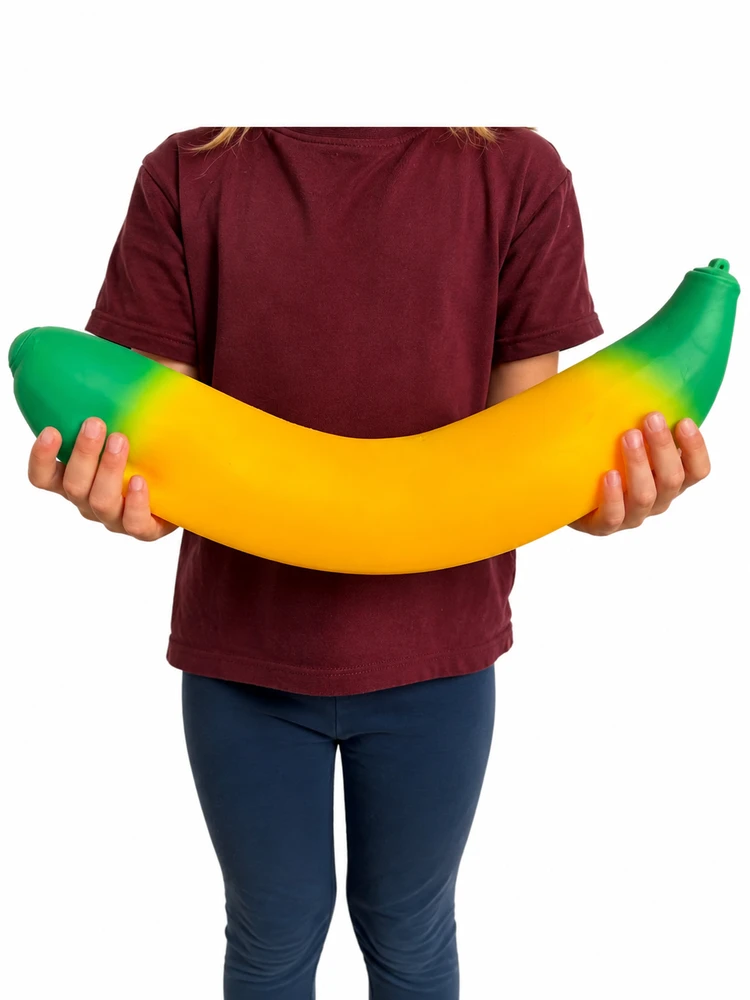 Magy Squishy bananas 40 cm XL dydis