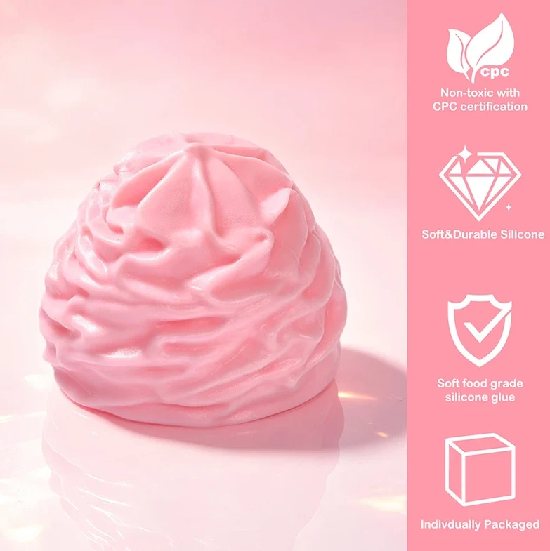 Magy Squishy cream roll vazelininis antistresinis minkomas žaislas