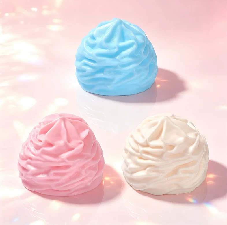 Magy Squishy cream roll vazelininis antistresinis minkomas žaislas