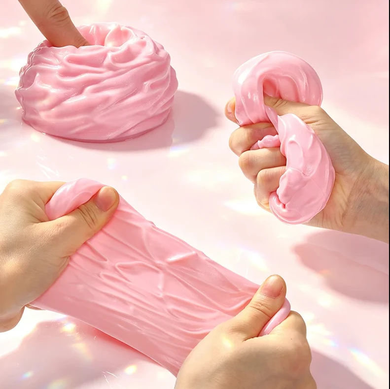 Magy Squishy cream roll vazelininis antistresinis minkomas žaislas