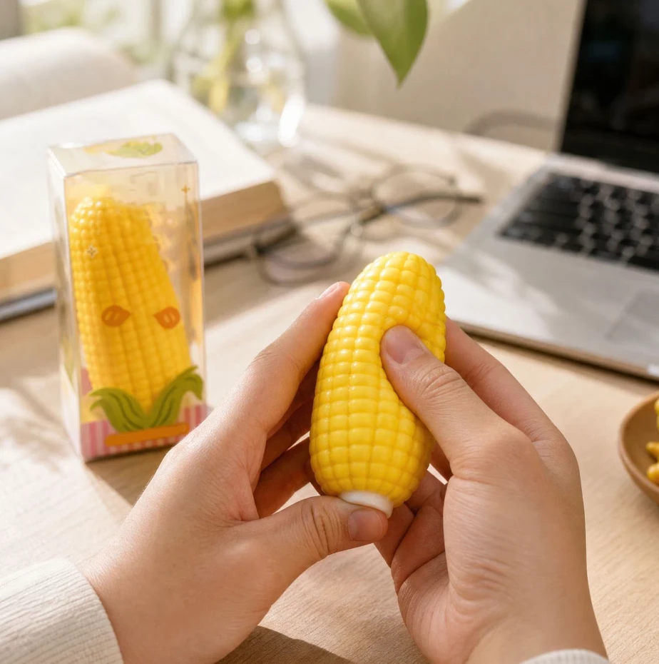 Magy Squishy kukurūzas crunchy antistresinis minkomas žaislas