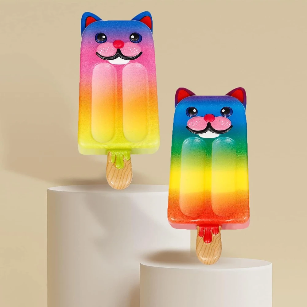 Magy Squishy ledai katinėlis antistresinis minkomas žaislas
