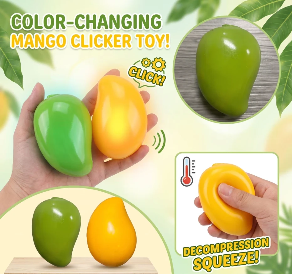 Magy Squishy mango coconut oil vazelininis minkomas žaislas