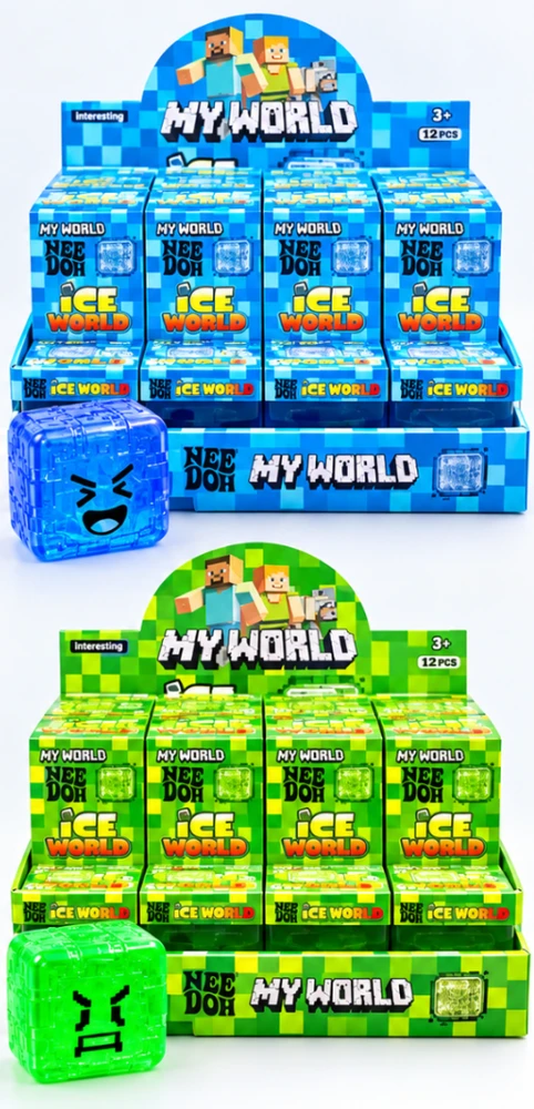 Magy Squishy needoh tipo kubas minecraft antistresinis minkomas žaislas