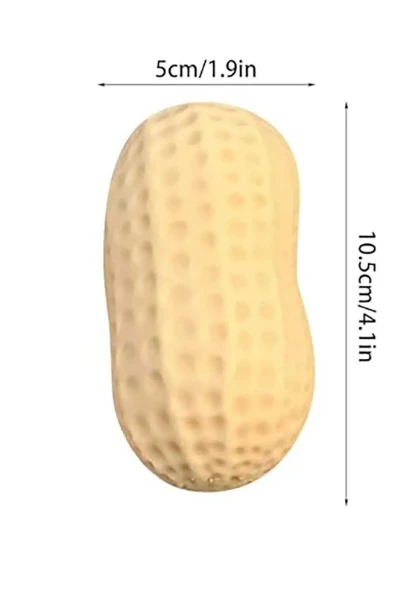 Magy Squishy peanut žemės riešutas antistresinis minkomas žaislas