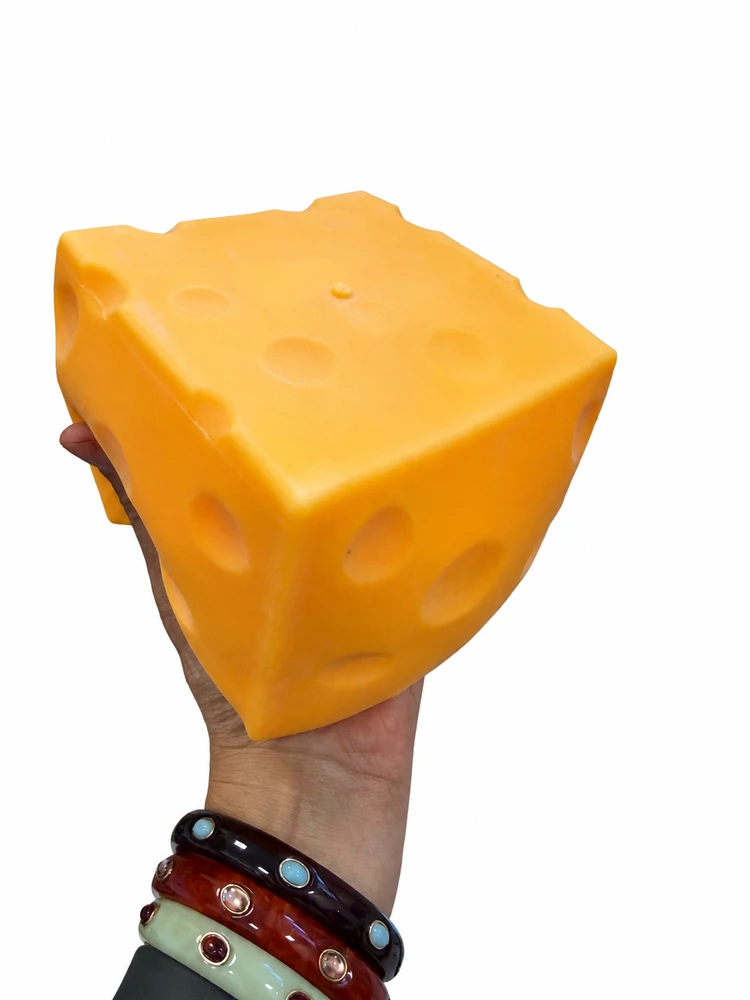 Magy Squishy sūris XL dydžio minkomas žaislas