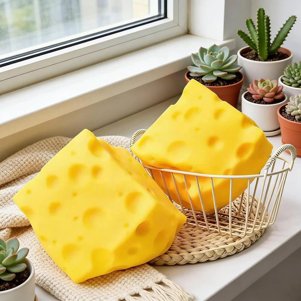 Magy Squishy sūris XL dydžio minkomas žaislas