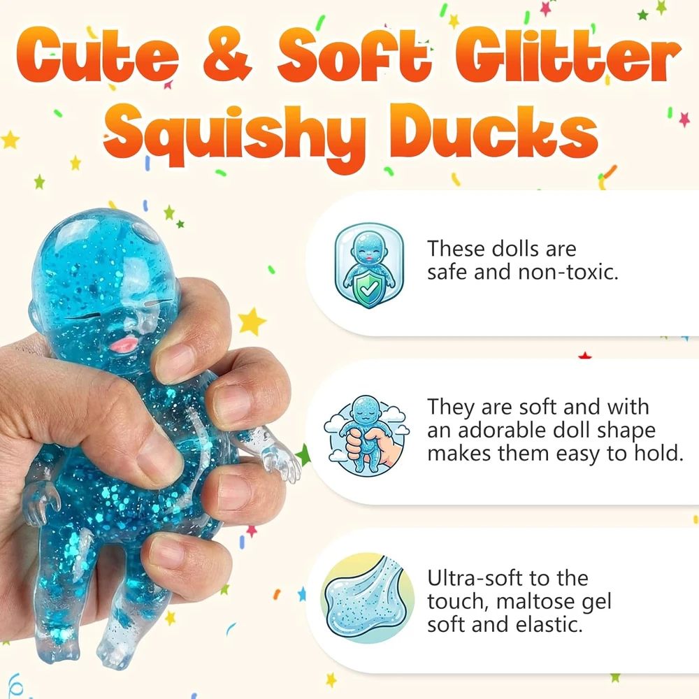 Magy Squishy vaikas baby antistresinis minkomas žaislas