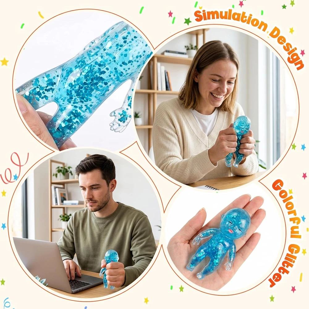 Magy Squishy vaikas baby antistresinis minkomas žaislas
