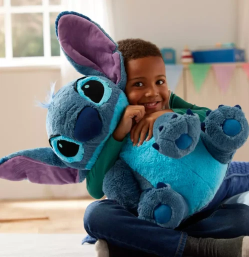 Magy Stitch pliušinis žaislas 42 cm aukštis mėlynas