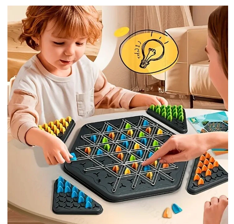 Magy Strateginis virvučių geometrijos stalo žaidimas Chain Game