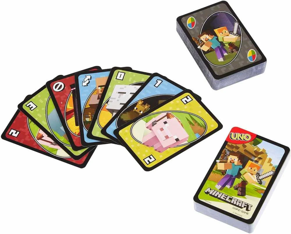 Mattel Minecraft UNO kortų žaidimas